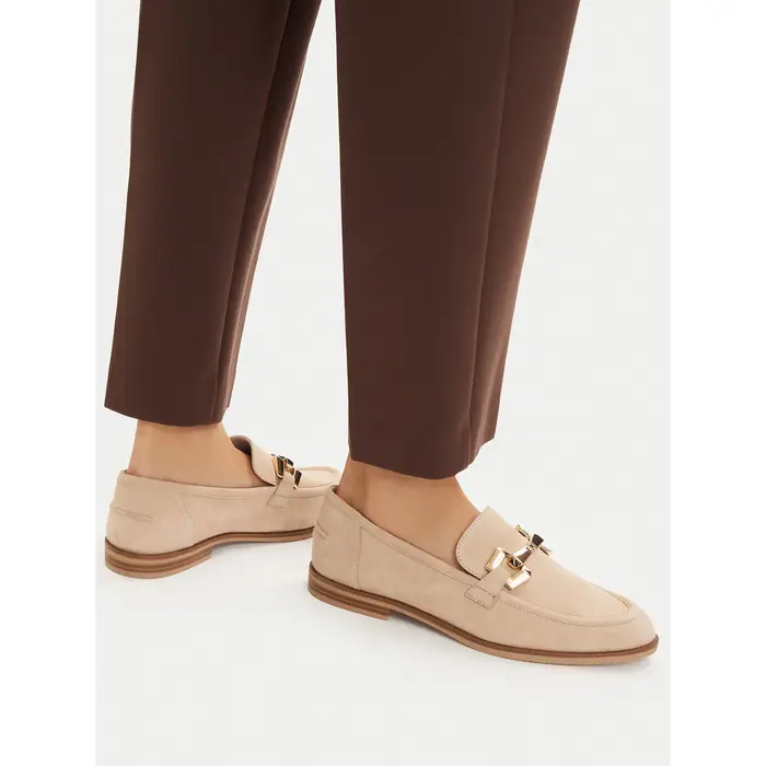 Chunky loafers Caprice 9-24202-46 Beige