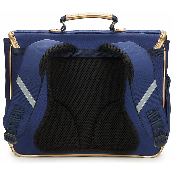 CARAMEL & CIE Cartella CARTABLE 38 CM PAPILLON BLEU Blu