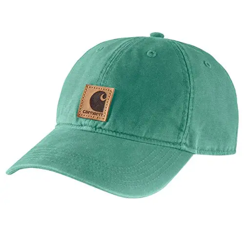 Carhartt Berretto da uomo, in tela, Verde bontanico