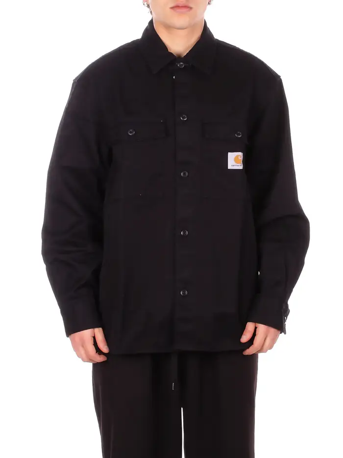 Carhartt Camicie Black Nero Neri e Grigi
