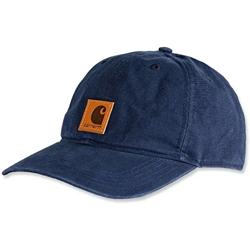 Carhartt Canvas Cap, Cappellino da baseball Unisex - Adulto, Blu (Navy)