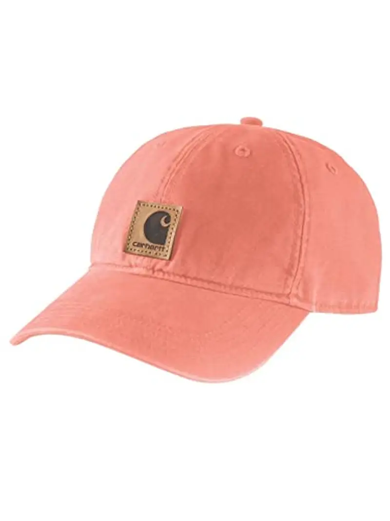 Carhartt Canvas Cap, Cappellino da baseball Unisex - Adulto, Rosa (Ibisco)