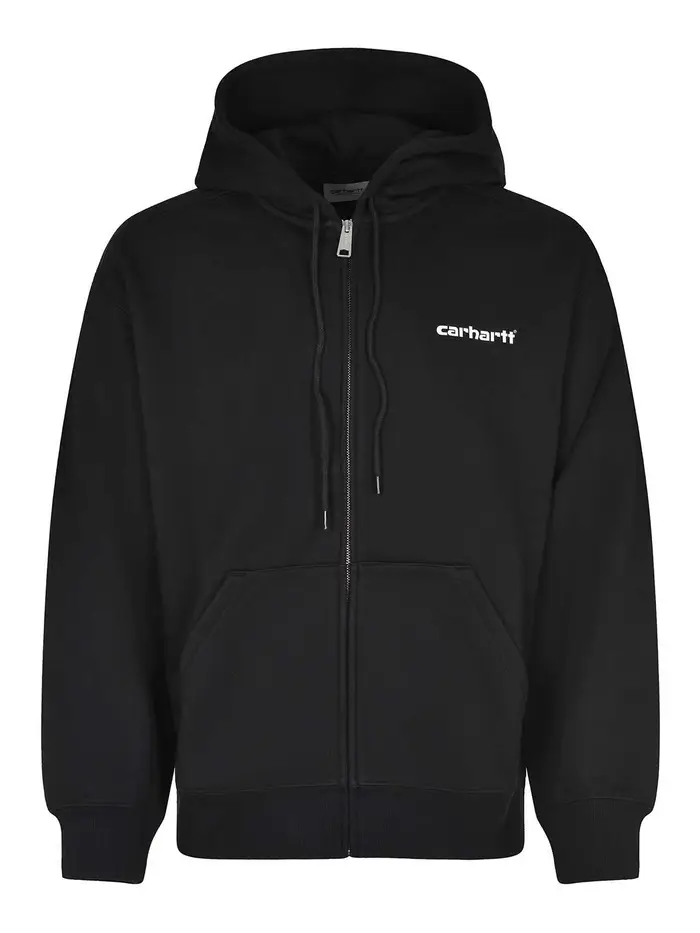 Carhartt Felpa Realizzata In Misto Cotone Nero