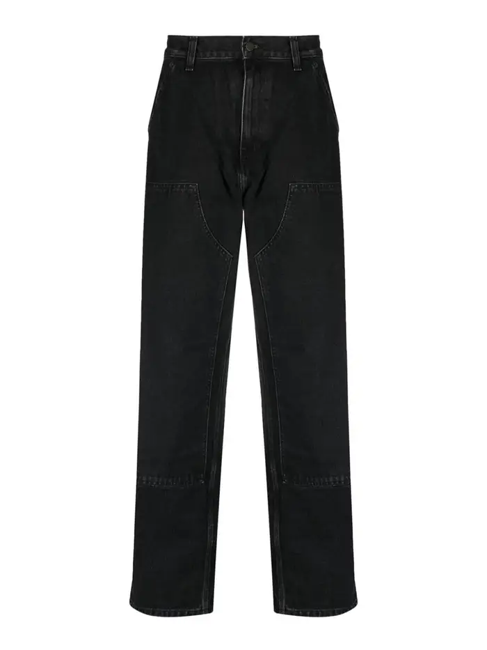 Jeans a gamba dritta Blu
