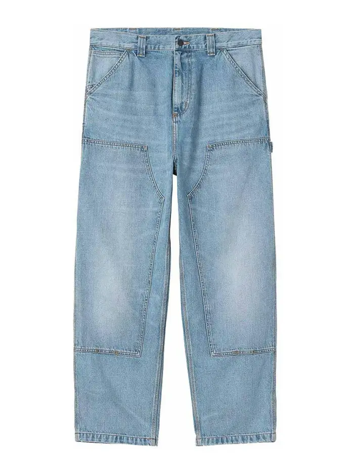 Jeans in cotone denim Blu