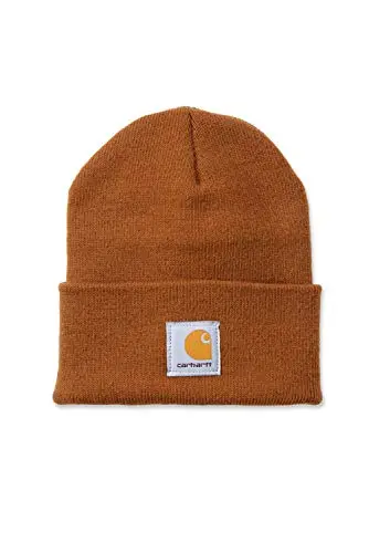 Carhartt Knit Cuffed Beanie, Cappello Unisex - Adulto, Marrone ()