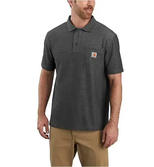 Carhartt Polo Uomo Grigio 3219287