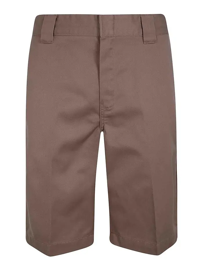 Pantaloncini in twill Master Denison Marrone