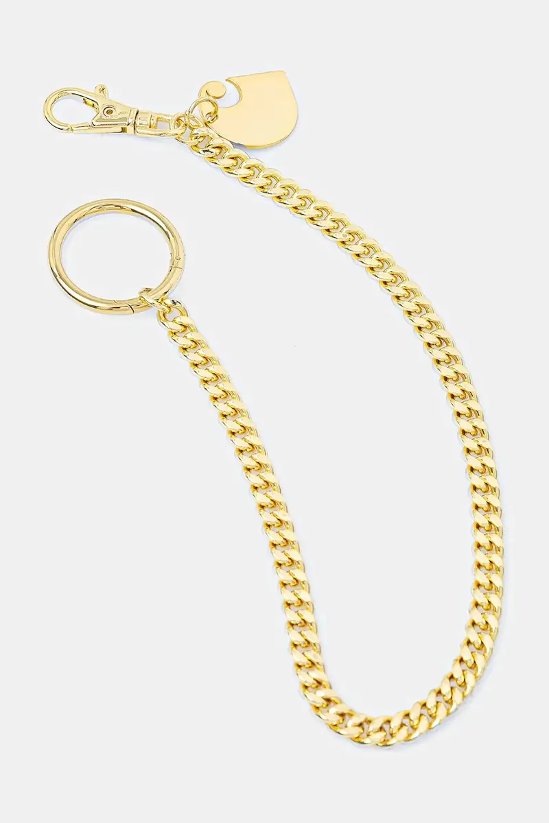 Carhartt WIP ciondolo Cuban Link Keychain I034580.3KXX Oro