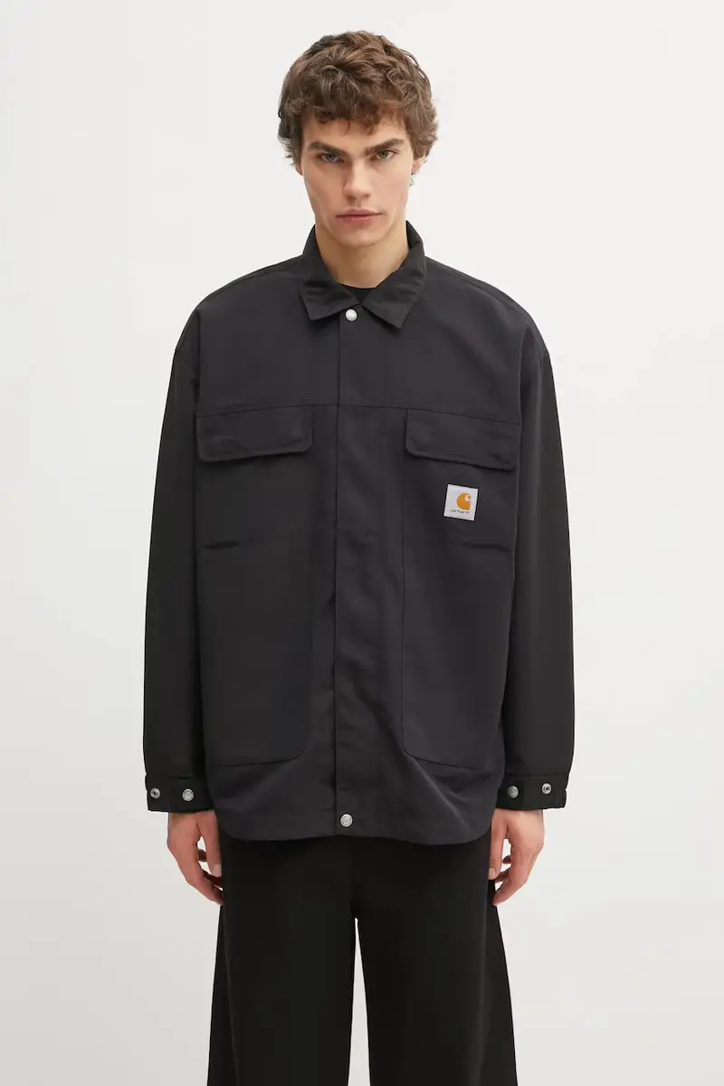 Carhartt WIP giacca Liam Jacket colore nero I034564.89XX