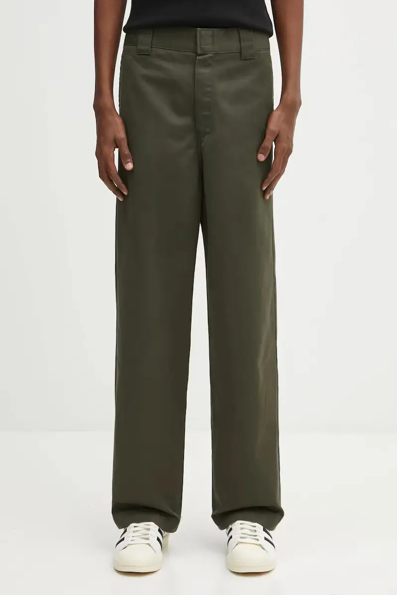 Carhartt WIP pantaloni Craft Pant uomo colore verde I035652.6302