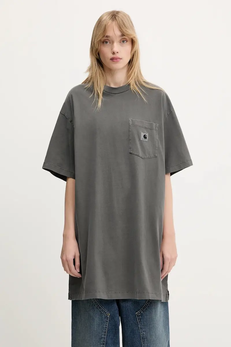 Carhartt WIP T-shirt Donna Grigio 2249959