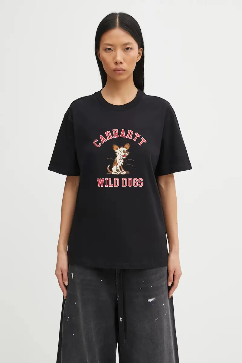 Carhartt WIP T-shirt Donna Nero 3484425