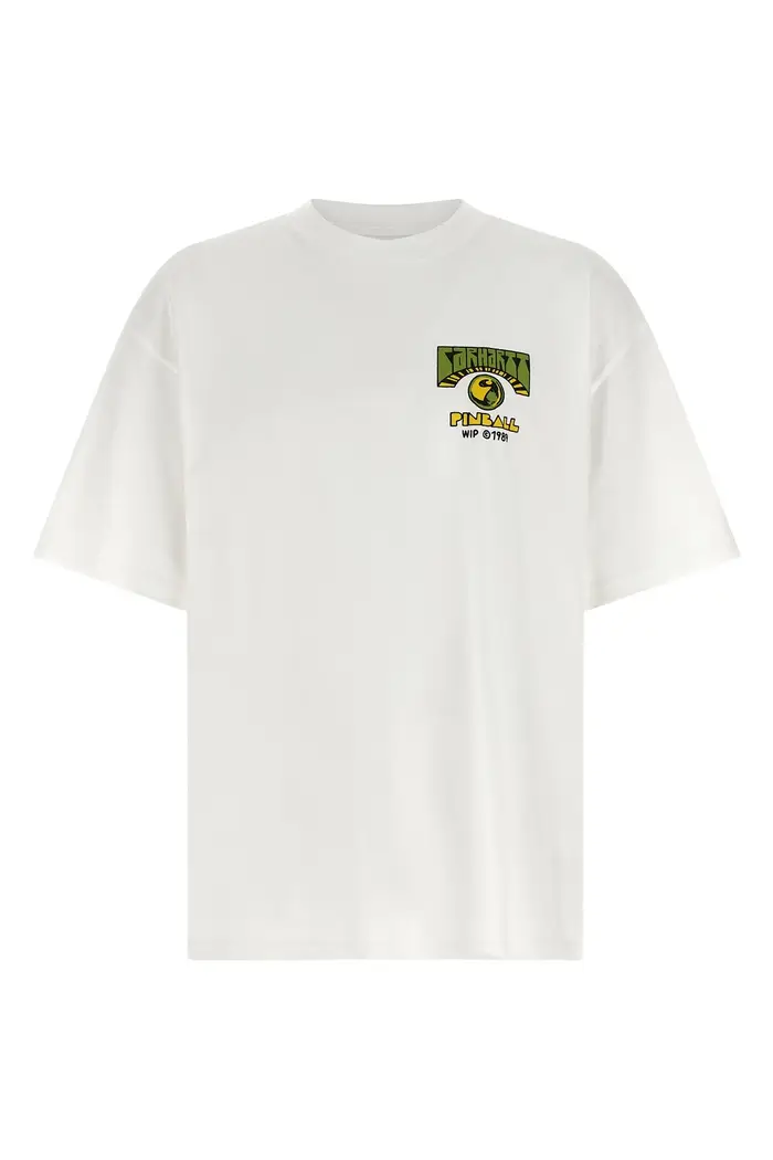CARHARTT WIP T-Shirt Pinball Bianco