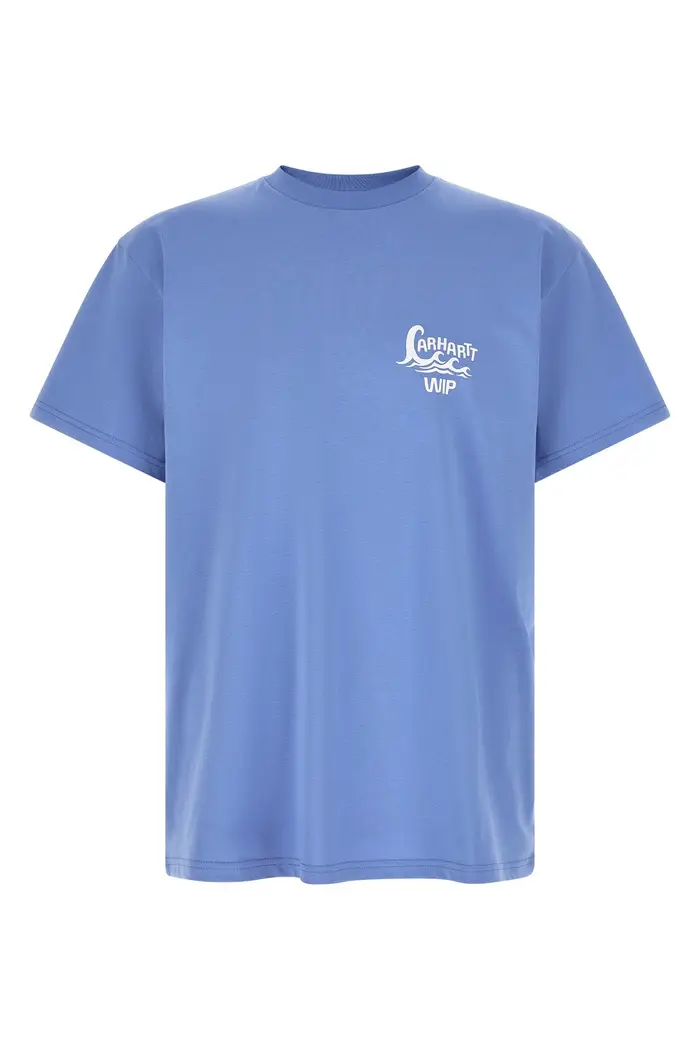 CARHARTT WIP T-Shirt Waves Blu