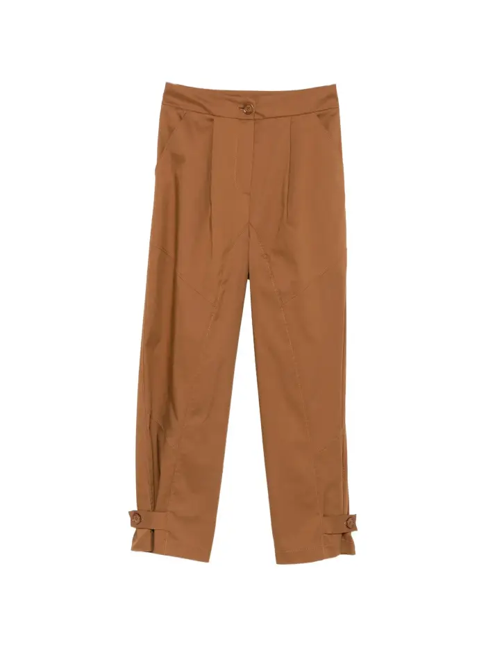 Carla G Pantaloni Donna MARRONE