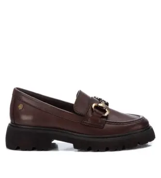 Carmela per donna 16187202-MARRON Mocassini in pelle 161872 marrone, Basso, Nessuno, Casual