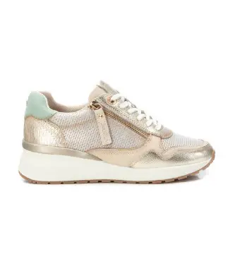 Carmela per donna 16226802-ORO Sneakers in pelle 162268 oro, 3 a 5cm, 5 a 8cm, Stringhe, Cerniera, Casual