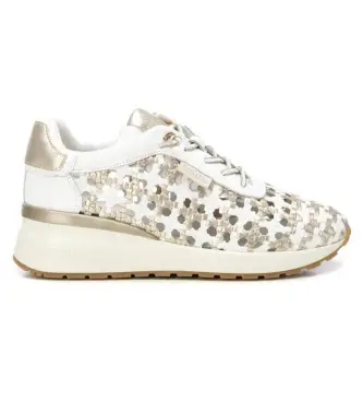 Carmela per donna 16228701-BLANCO Sneakers 162287 bianche, Bianco, 1 a 3 cm, Stringhe, Casual Pelle