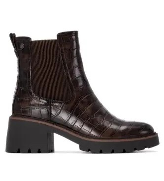 per donna 16256301-MARRON Stivaletti in pelle 162563 marrone (40), Basso, Nessuno, Casual