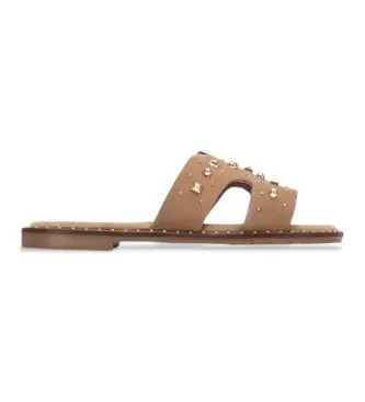 per donna 16305703-BEIGE Sandali beige 163057 (41), Basso, Nessuno, Casual