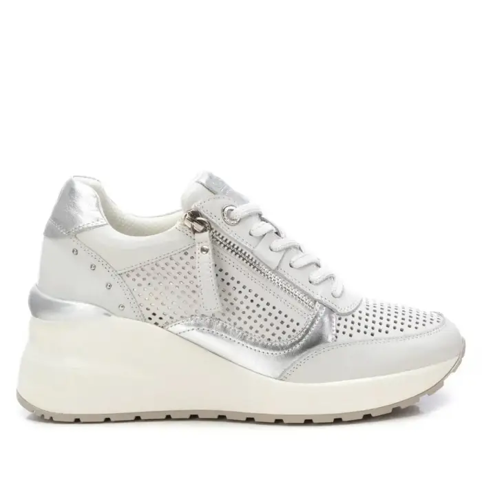 Carmela Sneakers con zip laterale donna Blanc