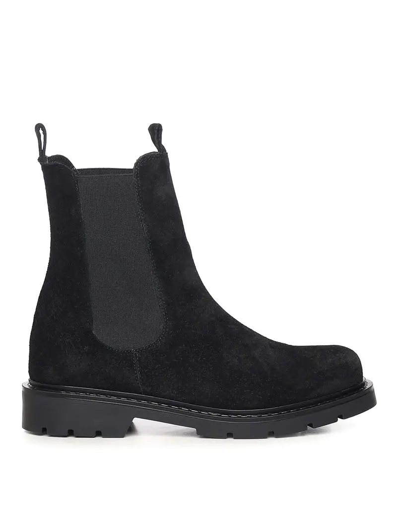 Carmens Suede Chelsea Boots Nero