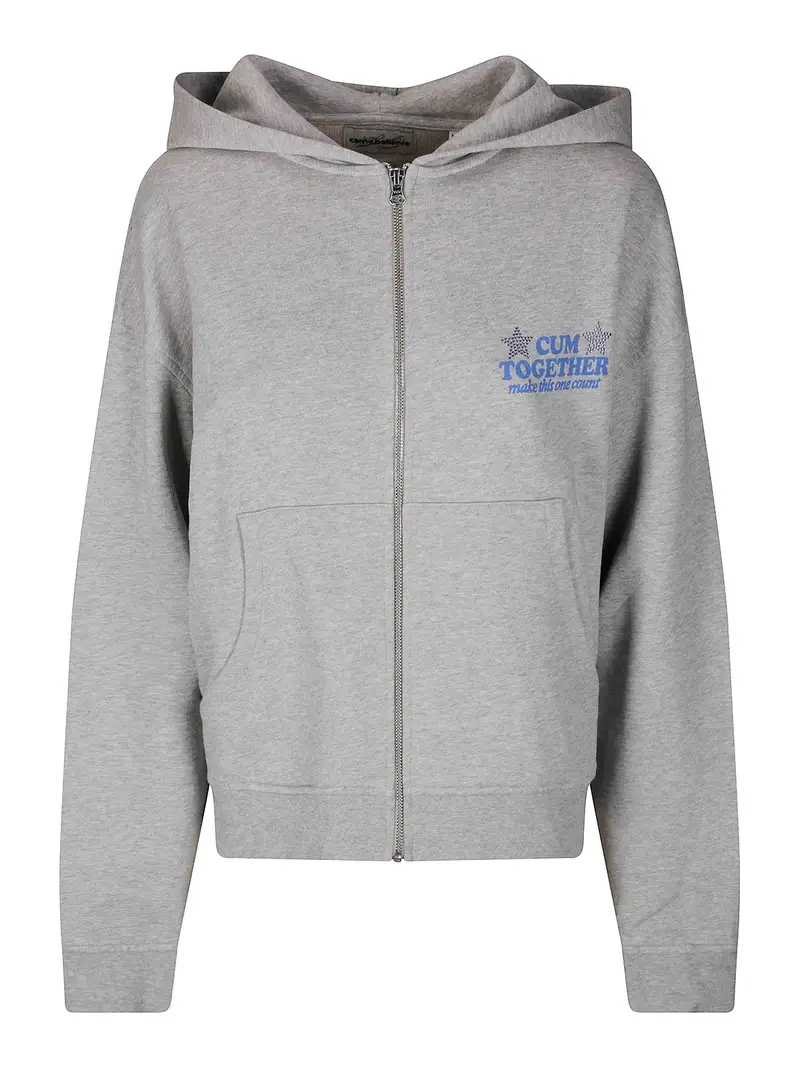 Carne Bollente Felpa con cappuccio Grigio