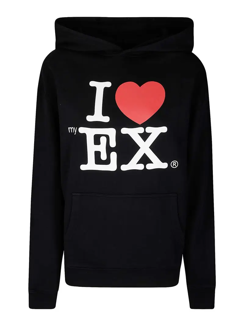 Carne Bollente Felpa con cappuccio Nero