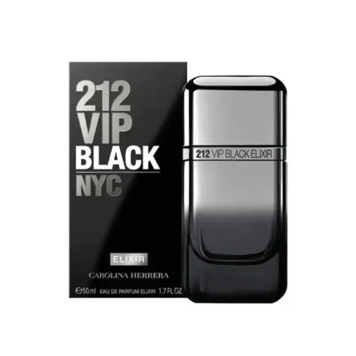 Carolina herrera 212 VIP Black Eau de Parfum Elixir 50ml | Profumo Uomo