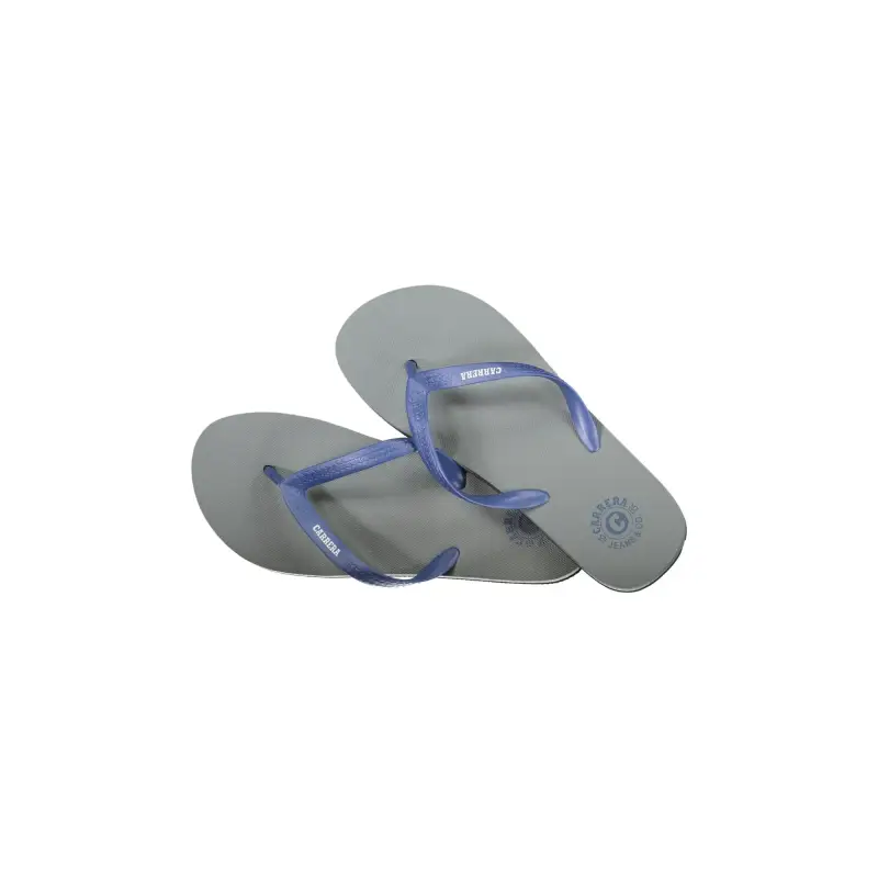 Carrera Ciabatte Uomo Grigie Infradito con Dettagli a Contrasto / Grigio