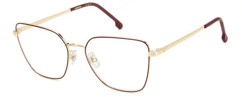 Carrera Donna 3022 NOA Montature da vista Acciaio Oro/Bordeaux Cat Eye