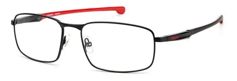 Carrera Ducati Uomo CARDUC 008 OIT Montature da vista Metallo Nero/Rosso Squadrata