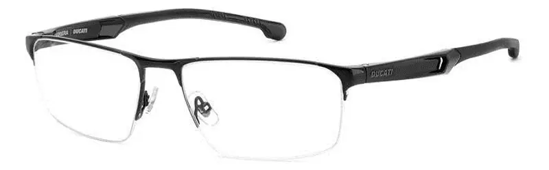 Carrera Ducati Uomo CARDUC 025 807 Montature da vista Metallo Nero Geometrica