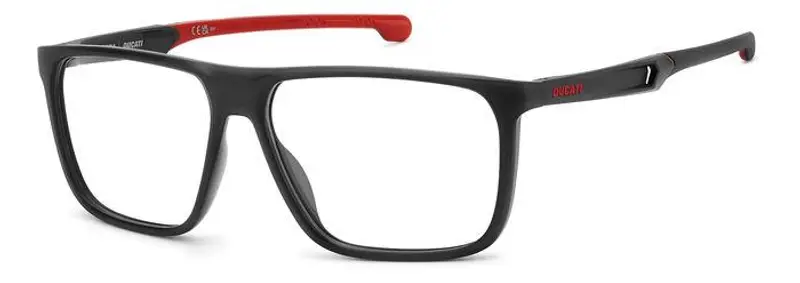Carrera Ducati Uomo CARDUC 032 OIT Montature da vista Plastica Nero/Rosso Squadrata