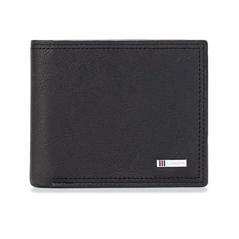 CARRERA Portafoglio nero da uomo con logo