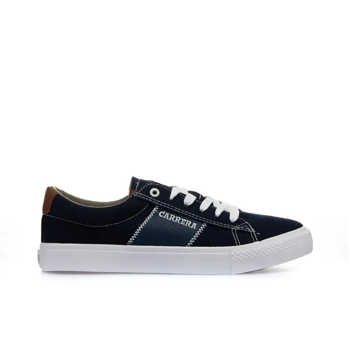 CARRERA Sneakers blu in tessuto con logo laterale