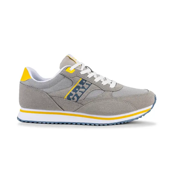 CARRERA Sneakers grigie da uomo con dettagli colorati