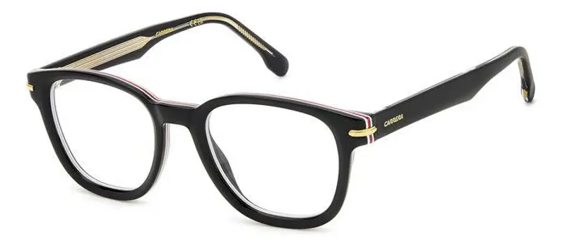 Carrera Uomo 331 807 Montature da vista Acetato Nero Squadrata