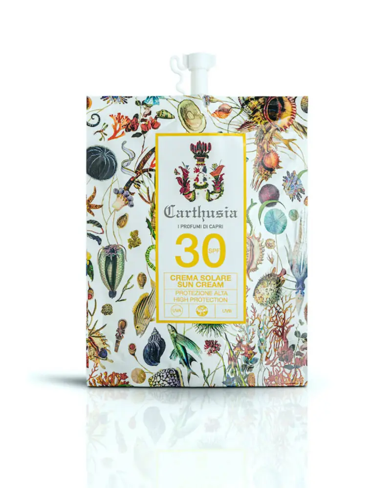 Carthusia A’mmare Crema Solare SPF30 idratante profumata 100ml