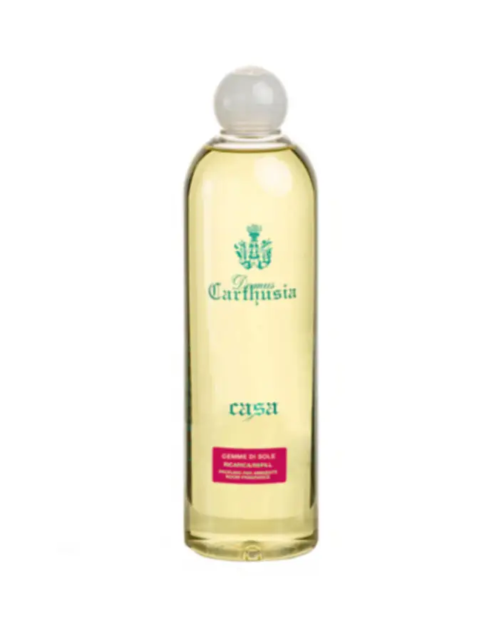 Carthusia Domus Gemme di Sole Ricarica Diffusore per Ambiente delicato 500ml