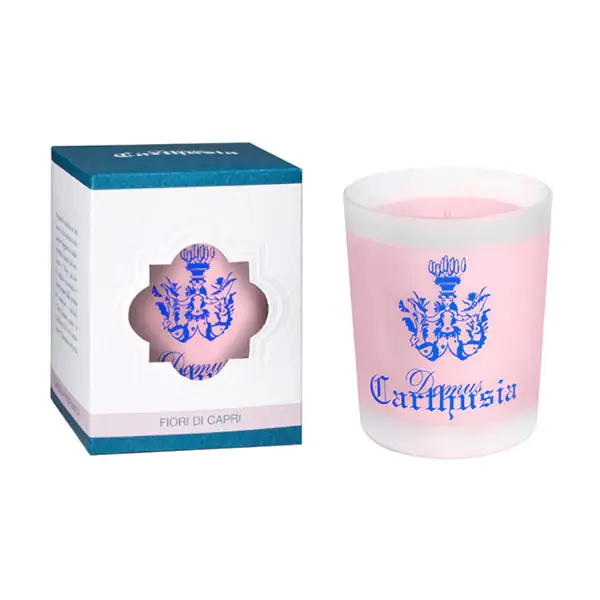 Carthusia Fiori Capri Candela profumata Mughetto Ylang Ylang 70gr