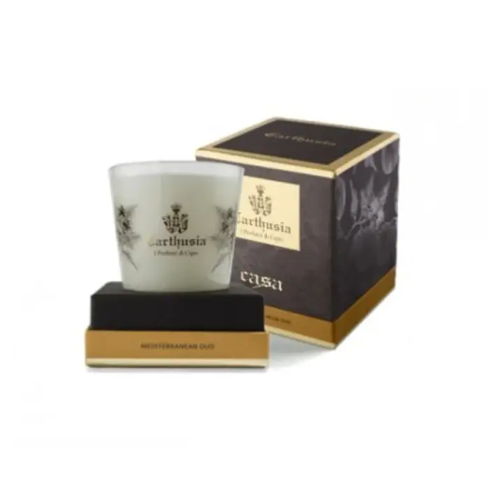 Carthusia Mediterranean Oud Candela agrumata profumata