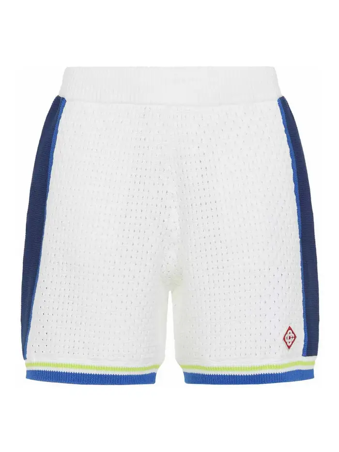 Casablanca Pantaloncini all uncinetto Blu
