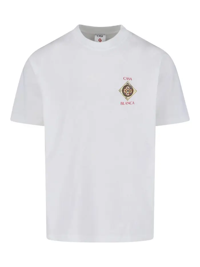 Casablanca T-Shirt Bianco