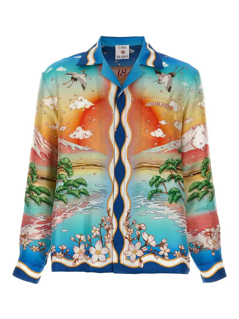 Casablanca T-shirt cubana da tennis club Multicolore