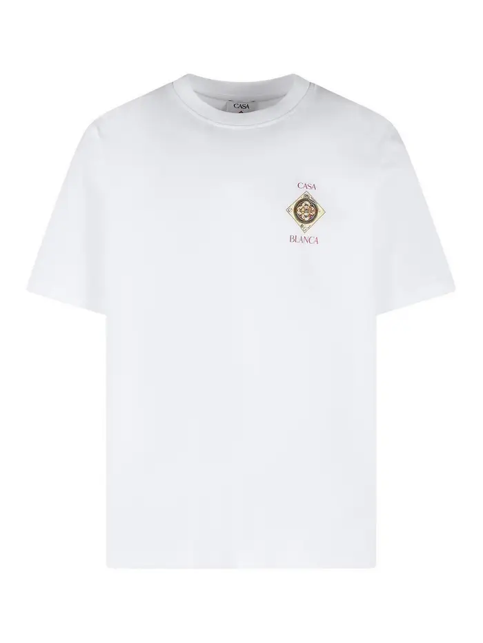 Casablanca T-shirt Plafond in cotone bianco