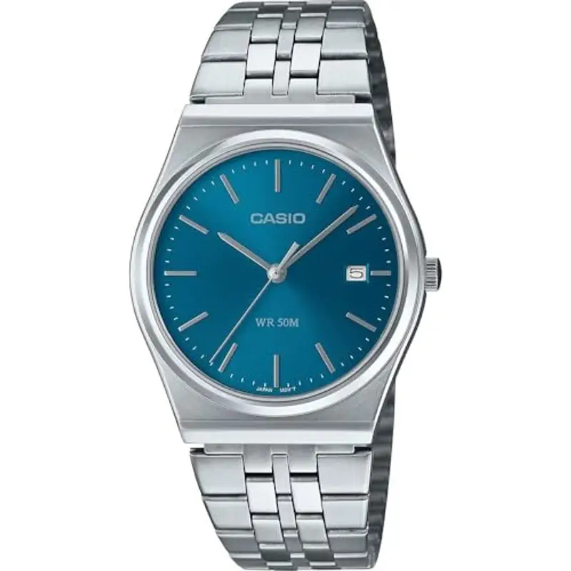 Casio Collection Argentato/Acciaio Orologio Uomo casual cod. MTP-B145D