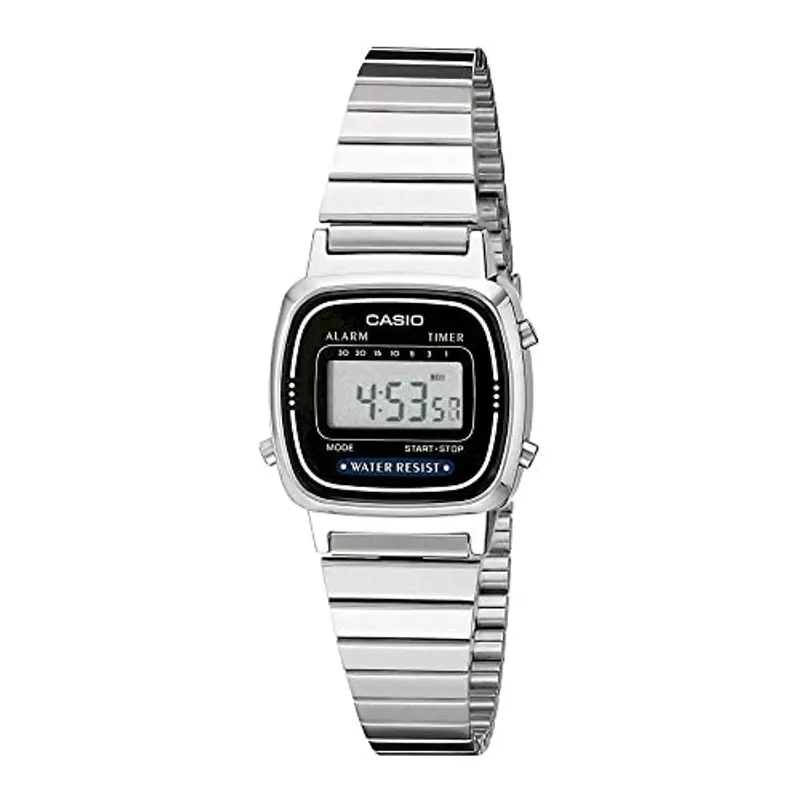 Casio LA670WA-1 Orologio Digitale con Allarme Giornaliero da Donna