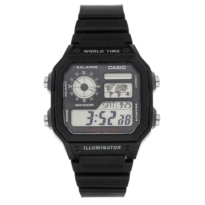 Casio Orologio AE-1200WH-1AVEF Nero